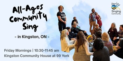 Fiercely OK all-ages song circle - May 6th @ Kingston Community House at 99 York St.