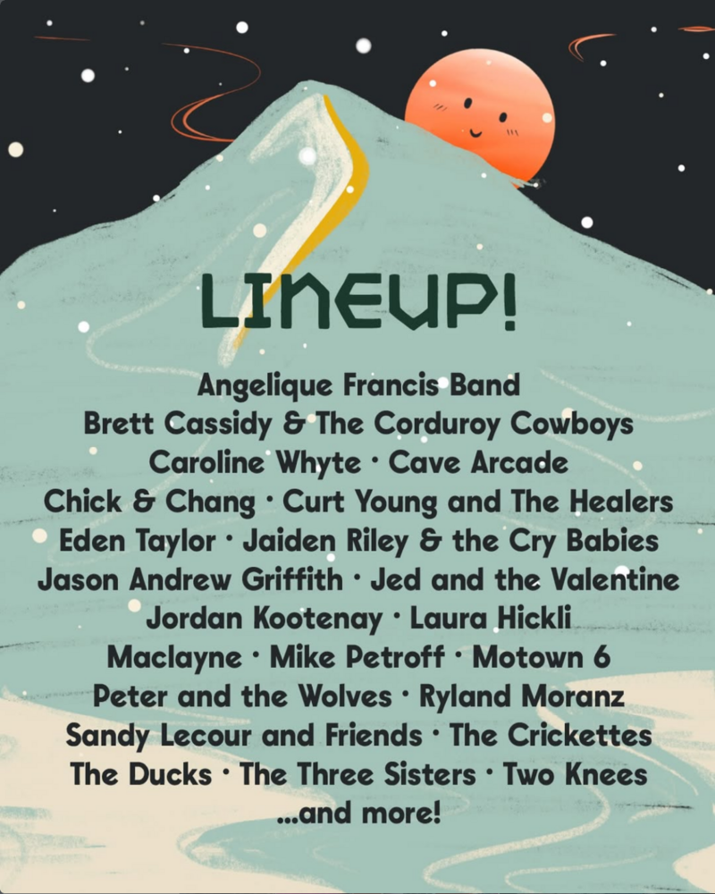 The Warm Up by Canmore Folk Fest! @ Civic Cenrtre - Feb 13, 2026