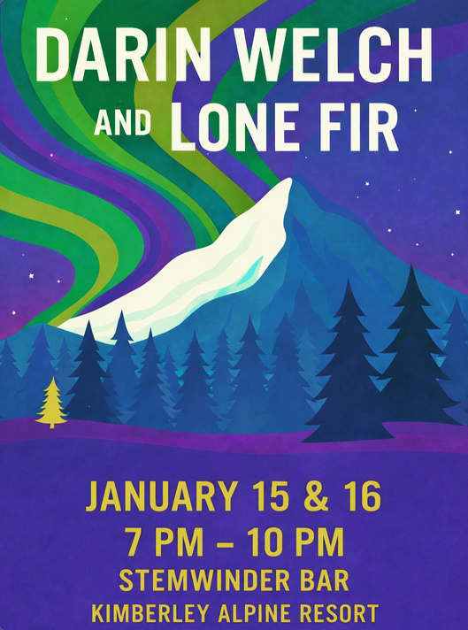 LIVE MUSIC: Darin Welch & Lone Fir - May 14th @ Stemwinder Bar & Grill