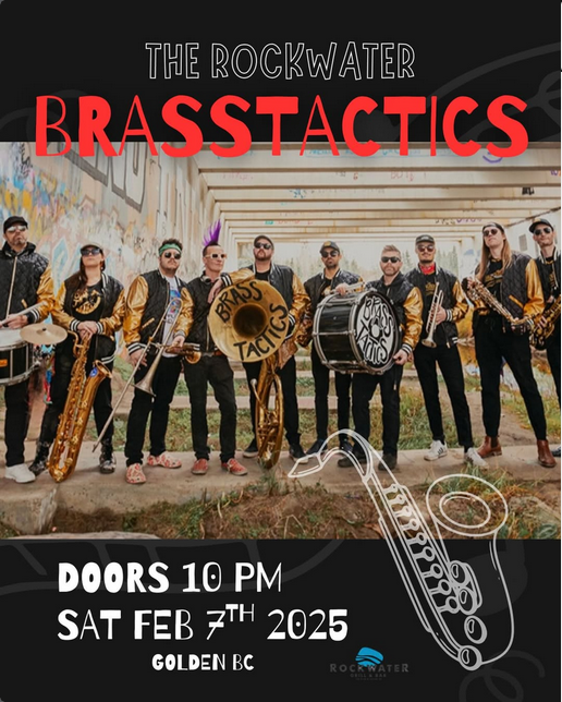 Rockwater Presents: Brasstactics - May 6th @ Rockwater Grill & Bar