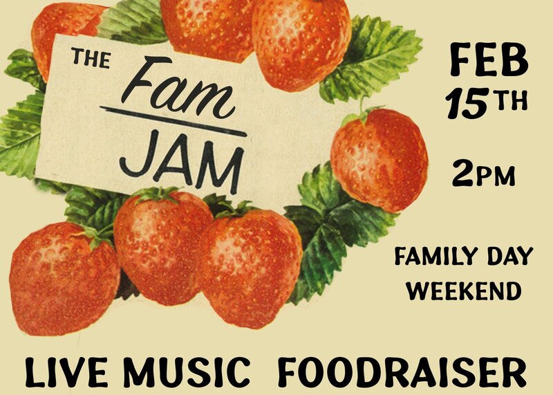 Fam Jam Foodraiser: Sef Wood, Talia Schlanger, Sam Wood, Tim Sheffield, Christopher Jackson,  Maryanne Wainman, Mitch Fallis @ The Club at the R.C.H.A. - Feb 15, 2026