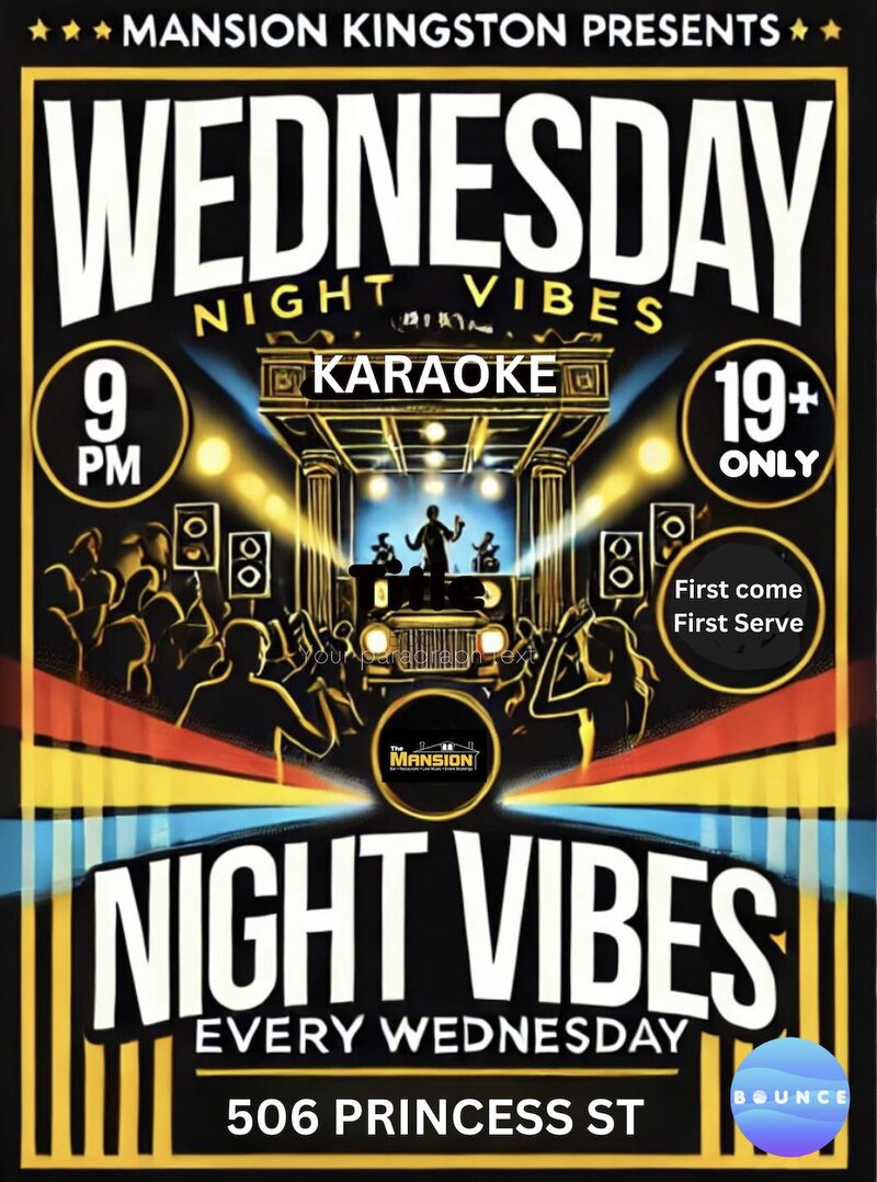 Karaoke - May 2nd @ The Mansion