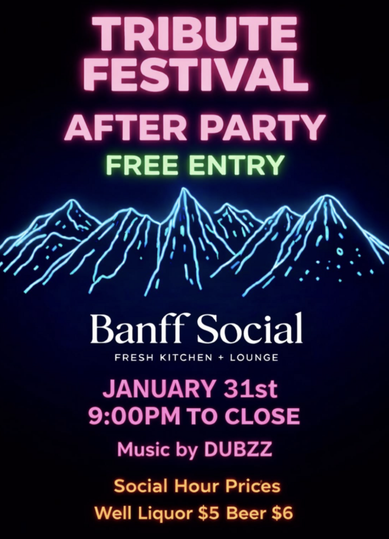 Tribute Festival After Party w/ DJ DUBZZ - May 30th @ Banff Social