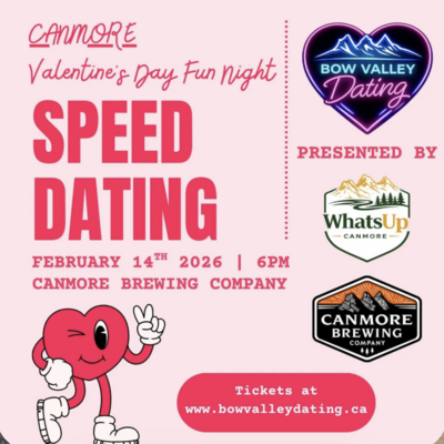 SPEED DATING: Valentine's Day Fun Night - May 6th @ Canmore Brewing Company
