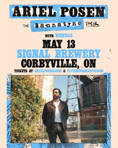 Ariel Posen, Wendlo @ Signal Brewery May 13 2026 - May 6th @ Signal Brewery