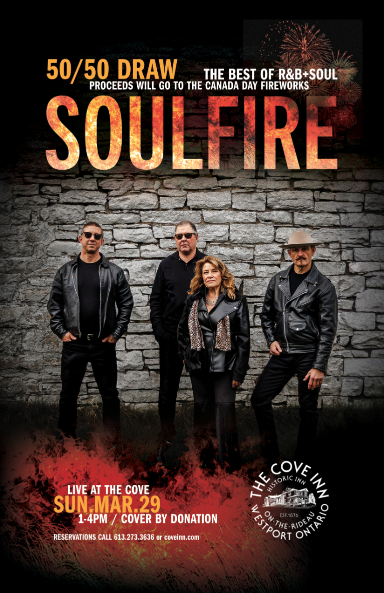 A Sunday Matinee Party: SoulFire @ The Cove Inn Mar 29 2026 - May 6th @ The Cove Inn