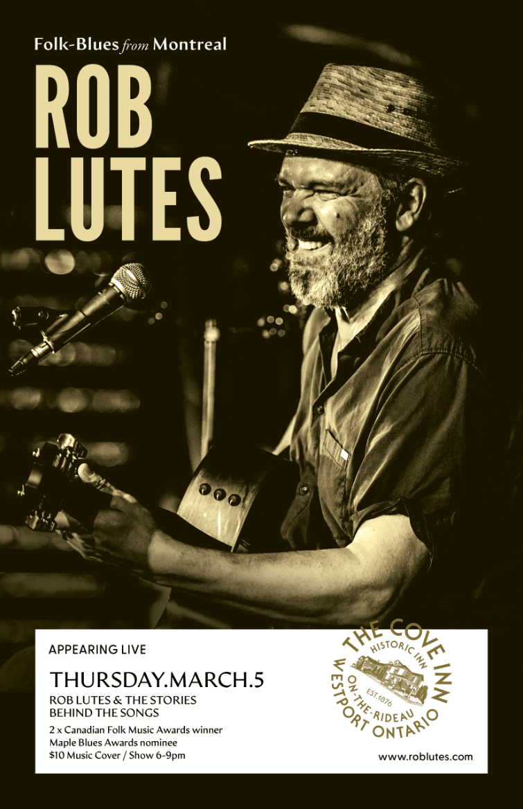 Original Thursdays - The Stories Behind the Music Workshop: Rob Lutes @ The Cove Inn Mar 5 2026 - May 13th @ The Cove Inn