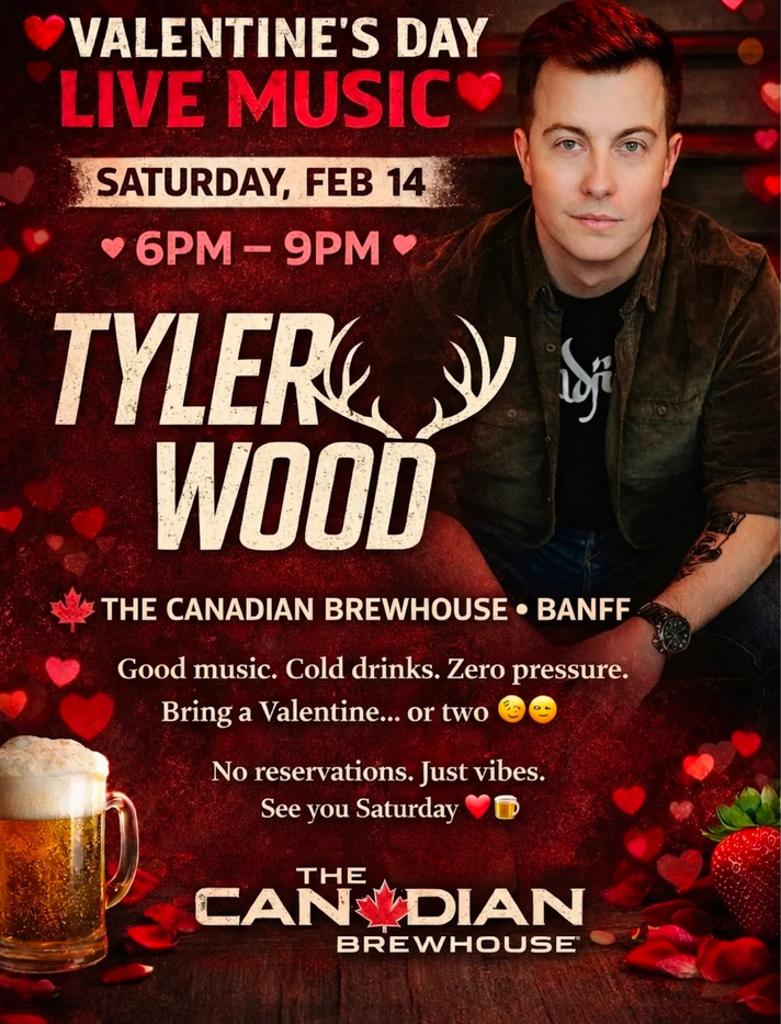 Valentine's Day Live Music - May 1st @ Canadian Brewhouse