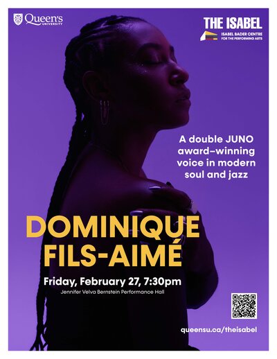 Dominique Fils-Aim&eacute; - May 4th @ Isabel Bader Centre for the Performing Arts