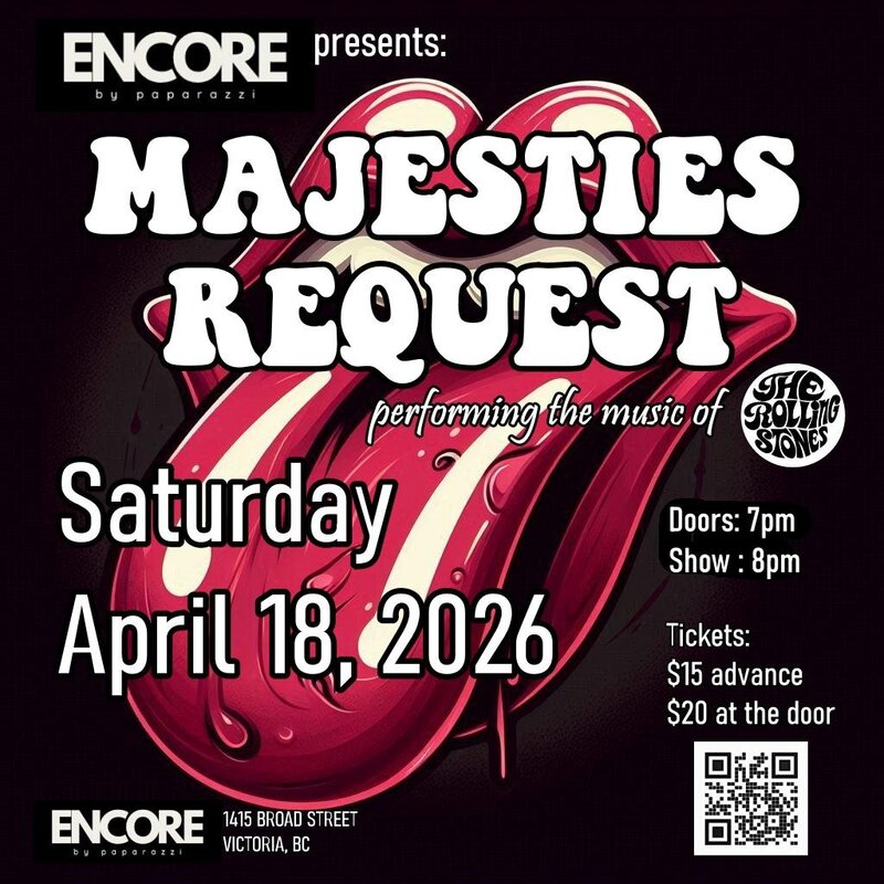 Majesties Request - Rolling Stones Tribute Band @ The Encore Club - Apr 18, 2026