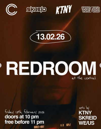 Redroom - May 6th @ The Central - Nightclub & Bar