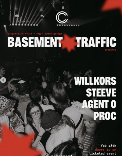 Basement Traffic - May 13th @ The Central - Nightclub & Bar