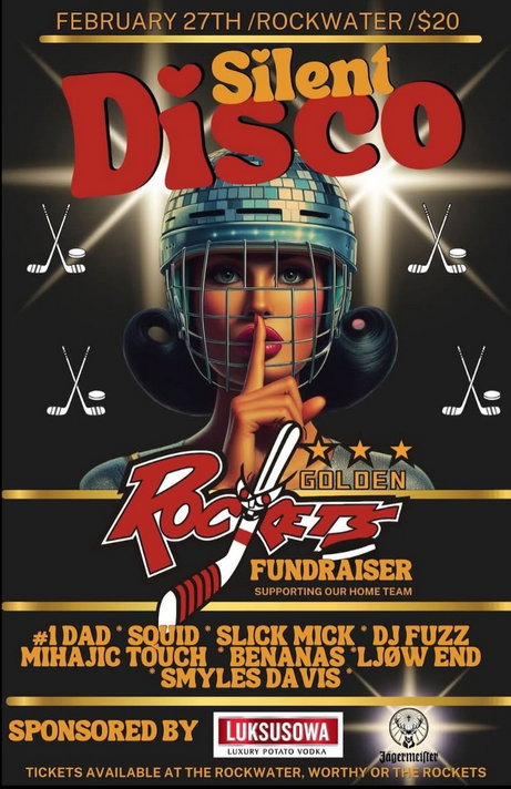Silent Disco at The Rockwater! - May 6th @ Rockwater Grill & Bar