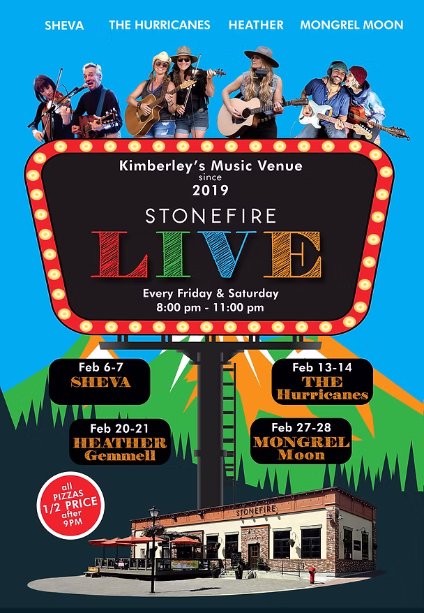 Stonefire Live: SheVa - May 6th @ Stonefire Pizzeria