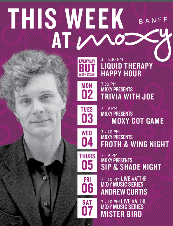 #LiveAtTheMoxy presents: Andy Curtis - May 6th @ Moxy Hotel