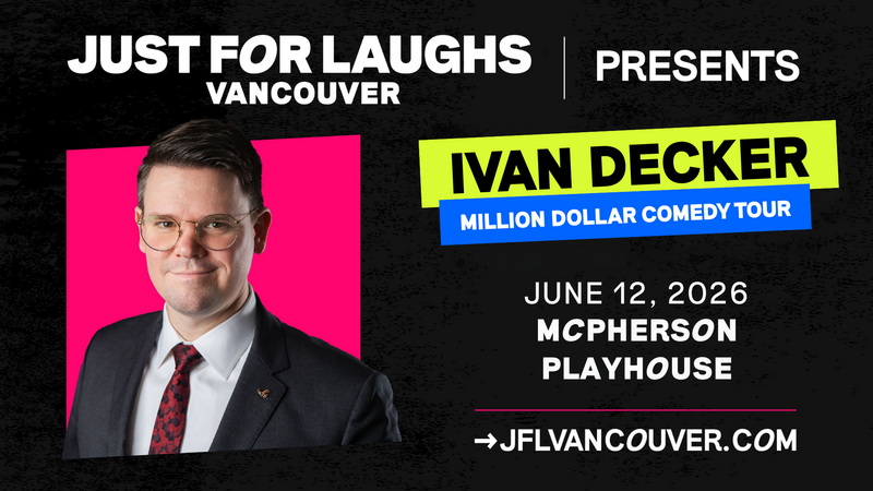 Ivan Decker: Million Dollar Comedy Tour - May 6th @ McPherson Box Office