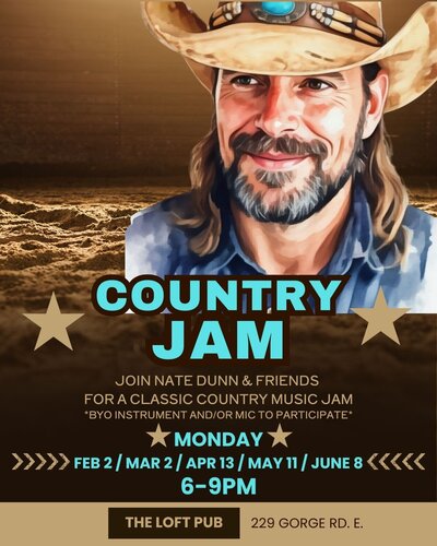 Country Jam - May 25th @ The Loft (Victoria)