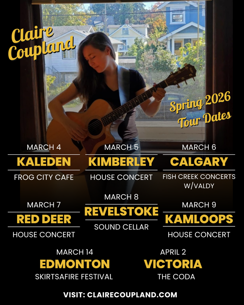 Claire Coupland live at Birdhouse Concerts @ Birdhouse Concerts - Mar 05, 2026