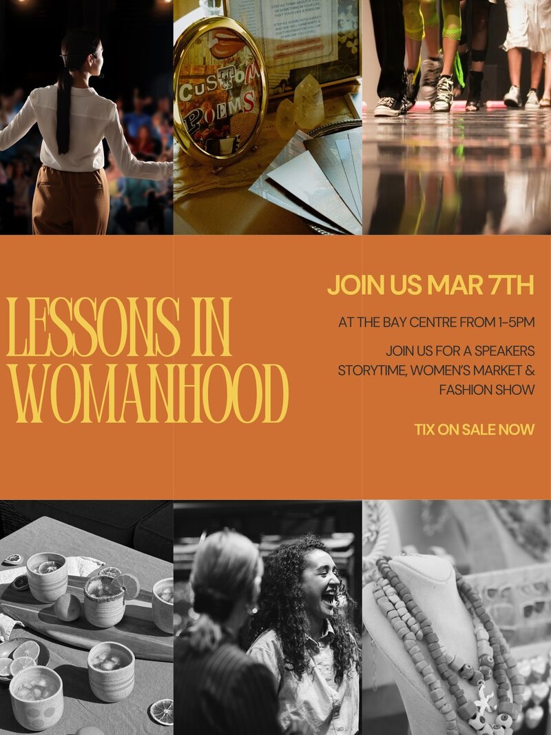 Lessons in womanhood - May 1st @ The Bay Centre