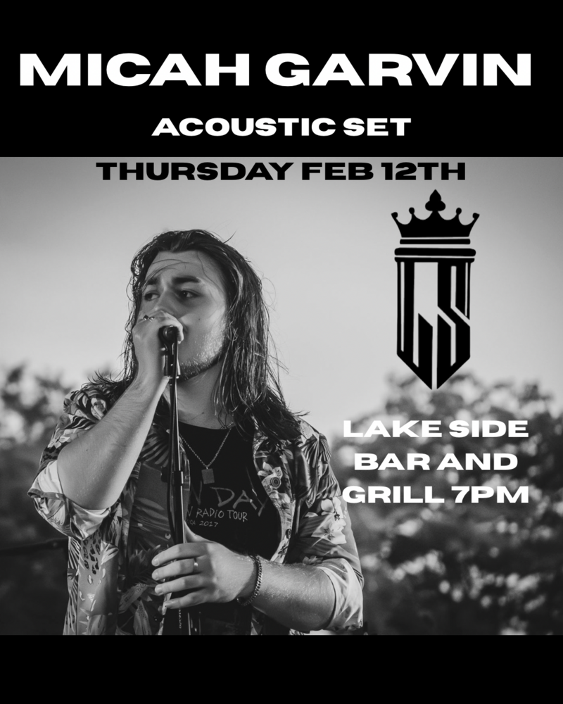 Micah Garvin @ Lakeside Bar & Grill - Feb 12, 2026