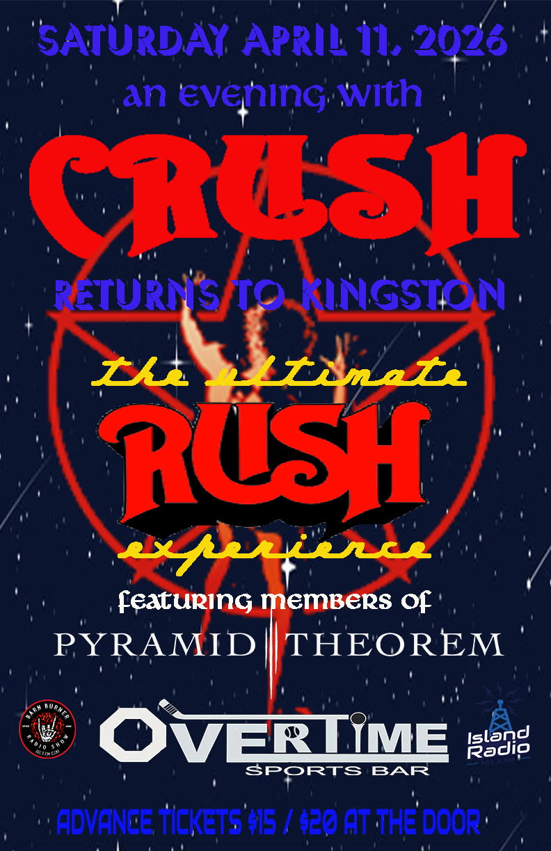 CRUSH: The Ultimate Rush Experience - May 6th @ Overtime Sports Bar