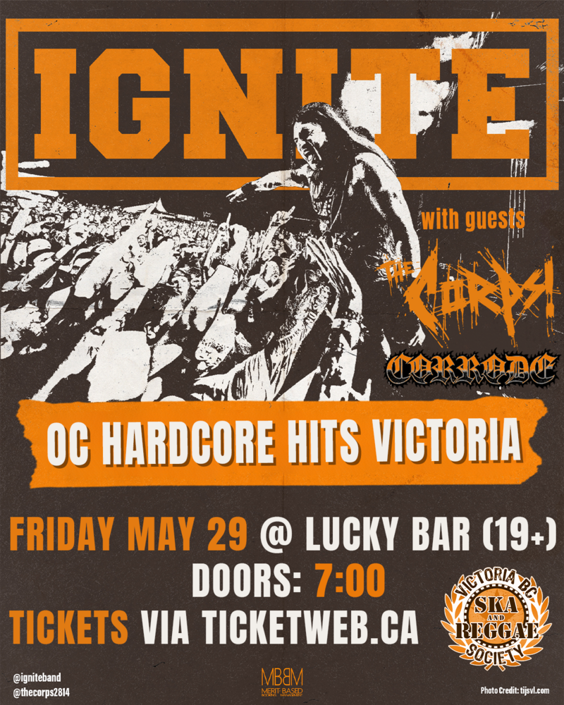 IGNITE, THE CORPS, CORRODE @ LUCKY BAR - May 5th @ Lucky Bar