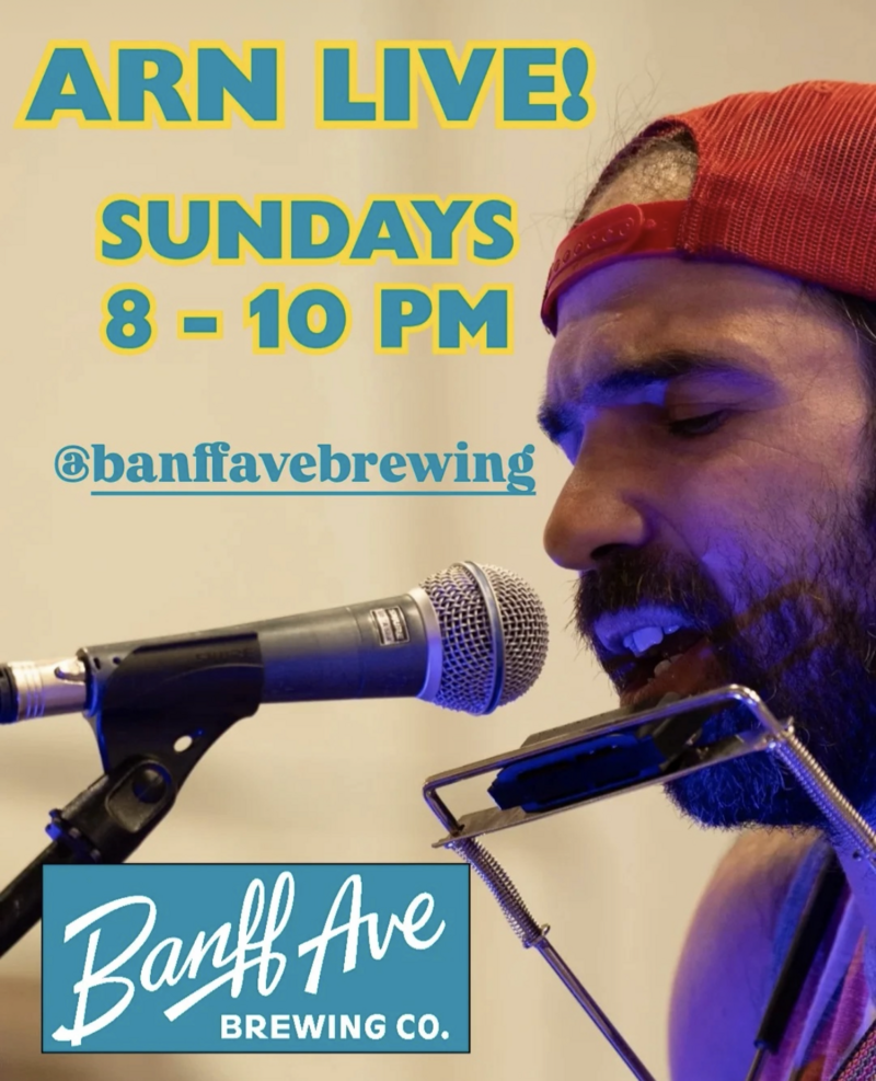 Live Music Sundays w/ Arn Smit - May 6th @ Banff Ave Brewing Co.