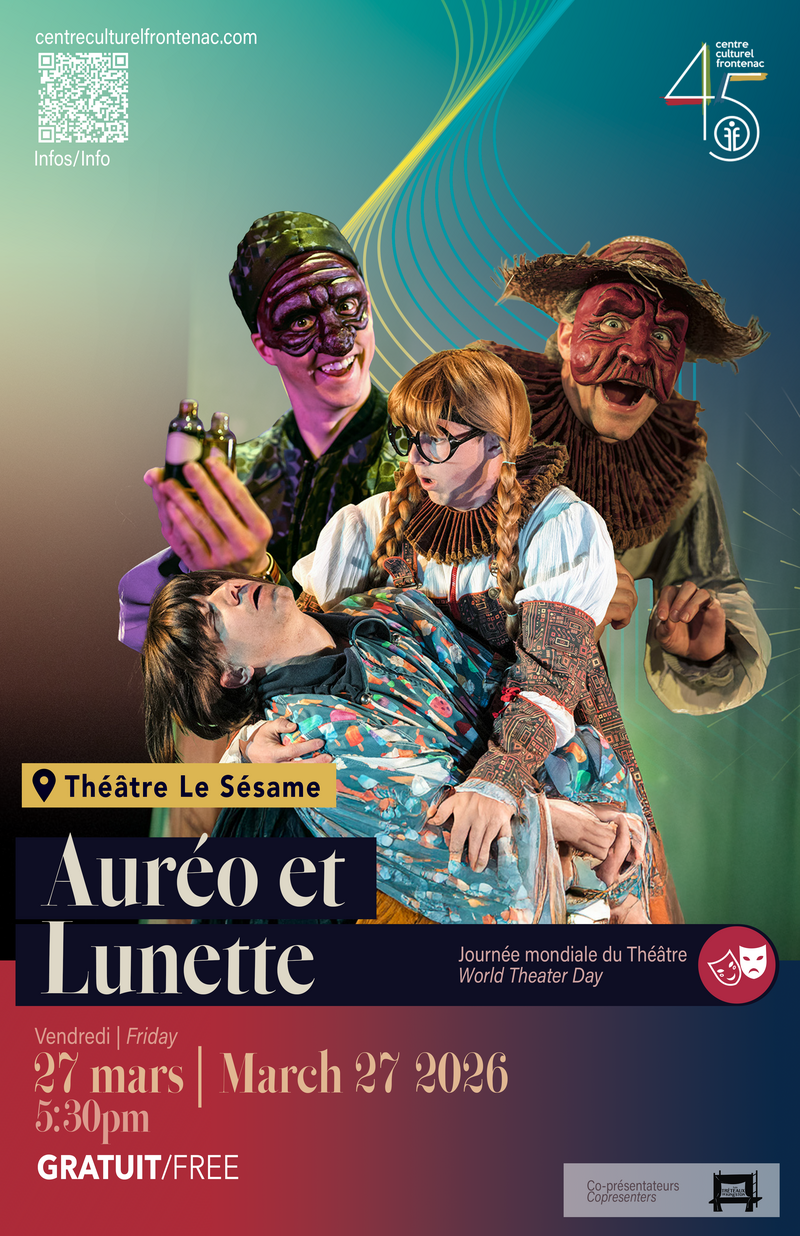 Aur&eacute;o et Lunette: Qu'en dit raton @ Le S&eacute;same Theatre Mar 27 2026 - May 6th @ Le S&eacute;same Theatre