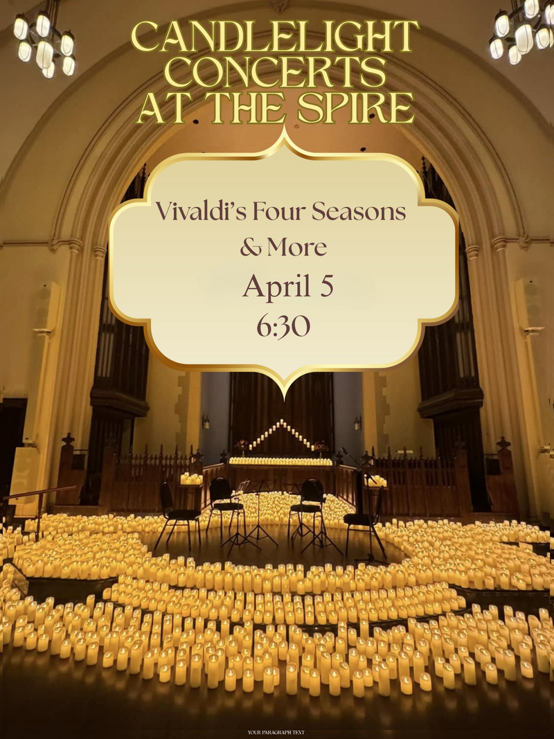 Candlelight - Vivaldi's Four Seasons & More: Listeso String Quartet @ The Spire - Apr 05, 2026