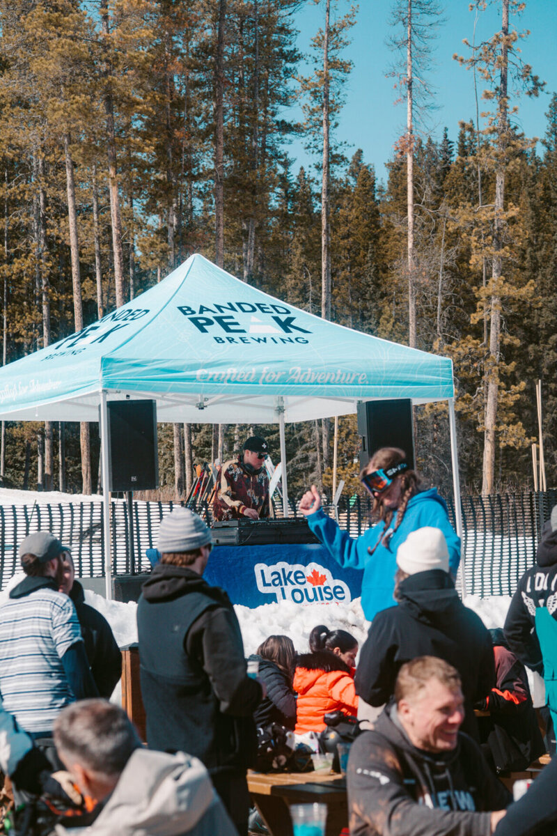 Deck Party at Ski Louise @ Banded Peak Base Camp - Mar 14, 2026