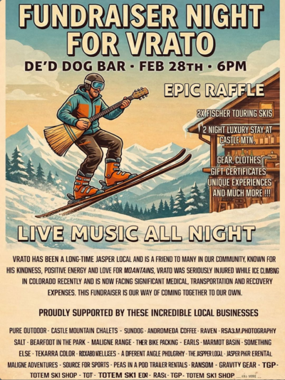 Fundraiser Night for Vrato! - May 16th @ De'd Dog Bar & Grill