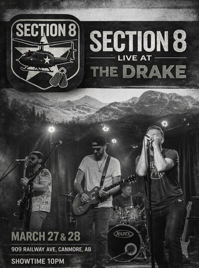 Section 8 at The Drake! - May 16th @ The Drake Pub