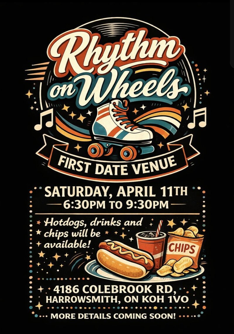Rhythm on Wheels - Skate Night @ Golden Links Hall - Apr 11, 2026