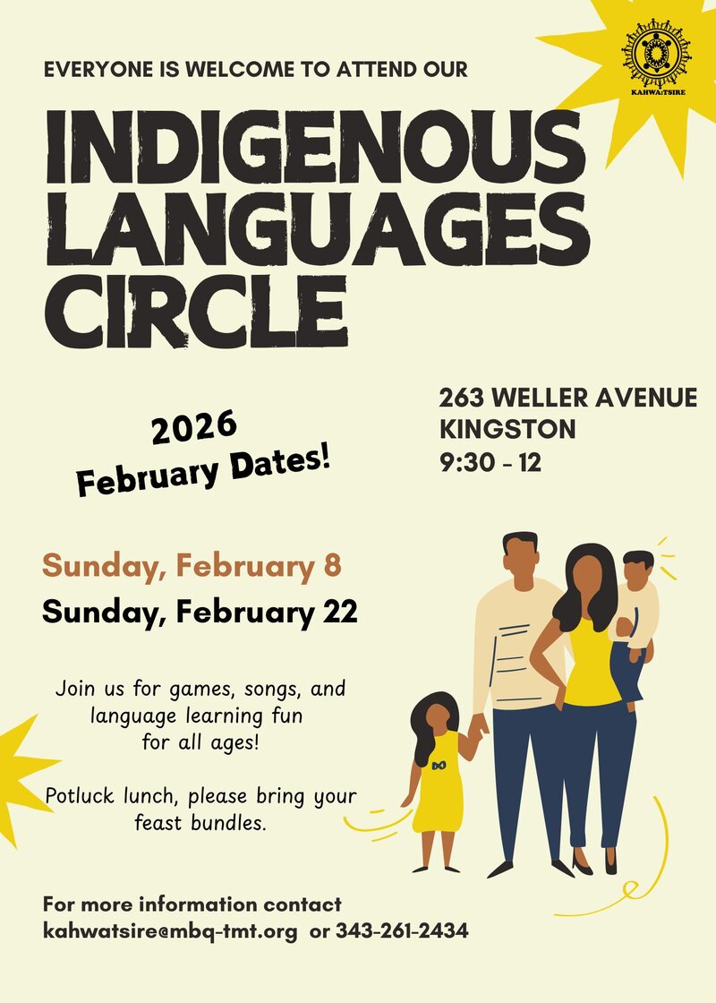 Indigenous Languages Circle: Yessica Rivera Belsham @ Kingston Community Health Centres - Feb 22, 2026
