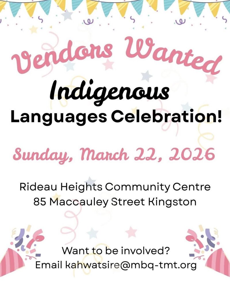 Indigenous Languages Celebration - May 2nd @ Rideau Heights Community Centre & Library