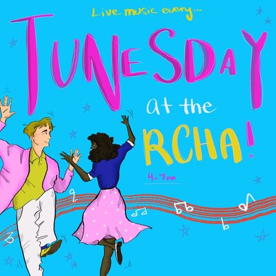 Tom's TuNesday Afternoon Happy Hour Jam: Tom Savage @ The Club at the R.C.H.A. Mar 24 2026 - May 4th @ The Club at the R.C.H.A.