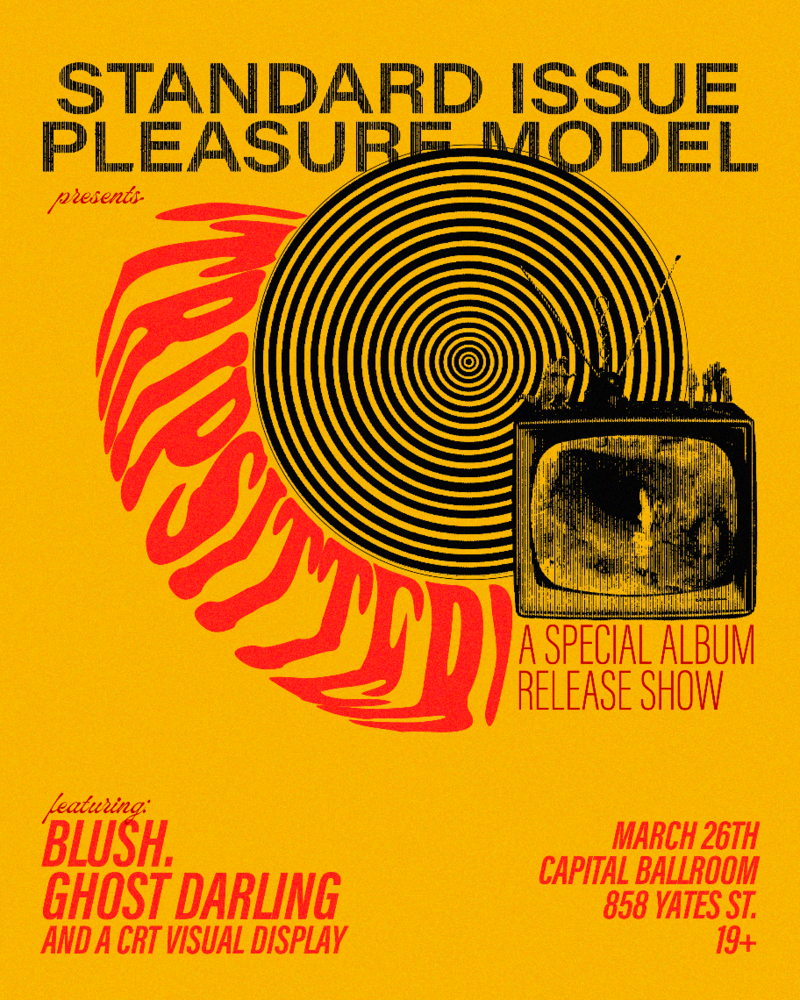 Tripsitter: A Special Album Release Show by Standard Issue Pleasure Model - May 10th @ Capital Ballroom
