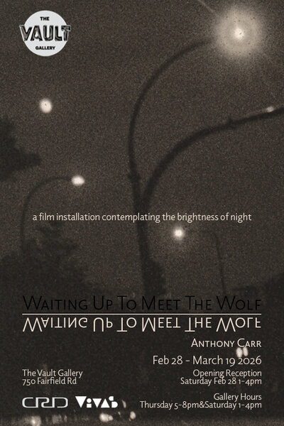 Waiting Up To Meet The Wolf - May 6th @ The Vault Gallery