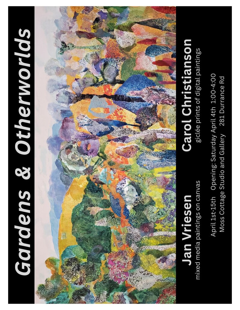 Gardens and Otherworlds - Jun 3rd @ Moss Cottage Studio and Gallery