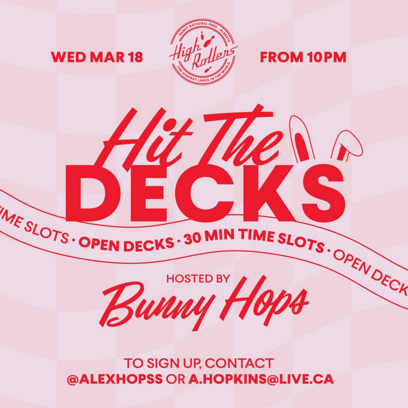 Hit The Decks - May 6th @ High Rollers