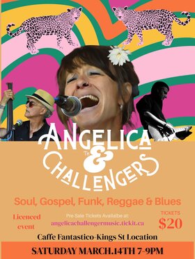 Angelica & The Challengers - Jul 2nd @ Caffe Fantastico