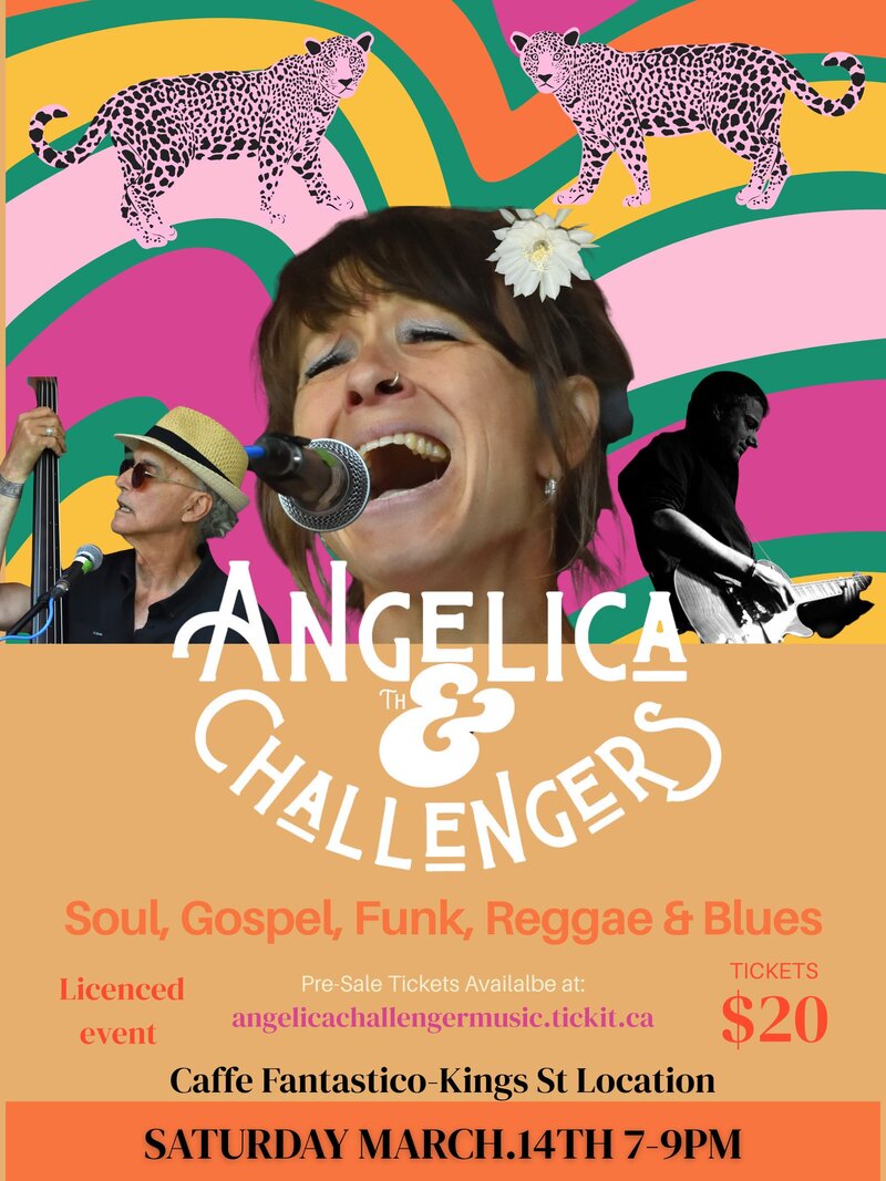 Angelica & The Challengers - May 5th @ Caffe Fantastico