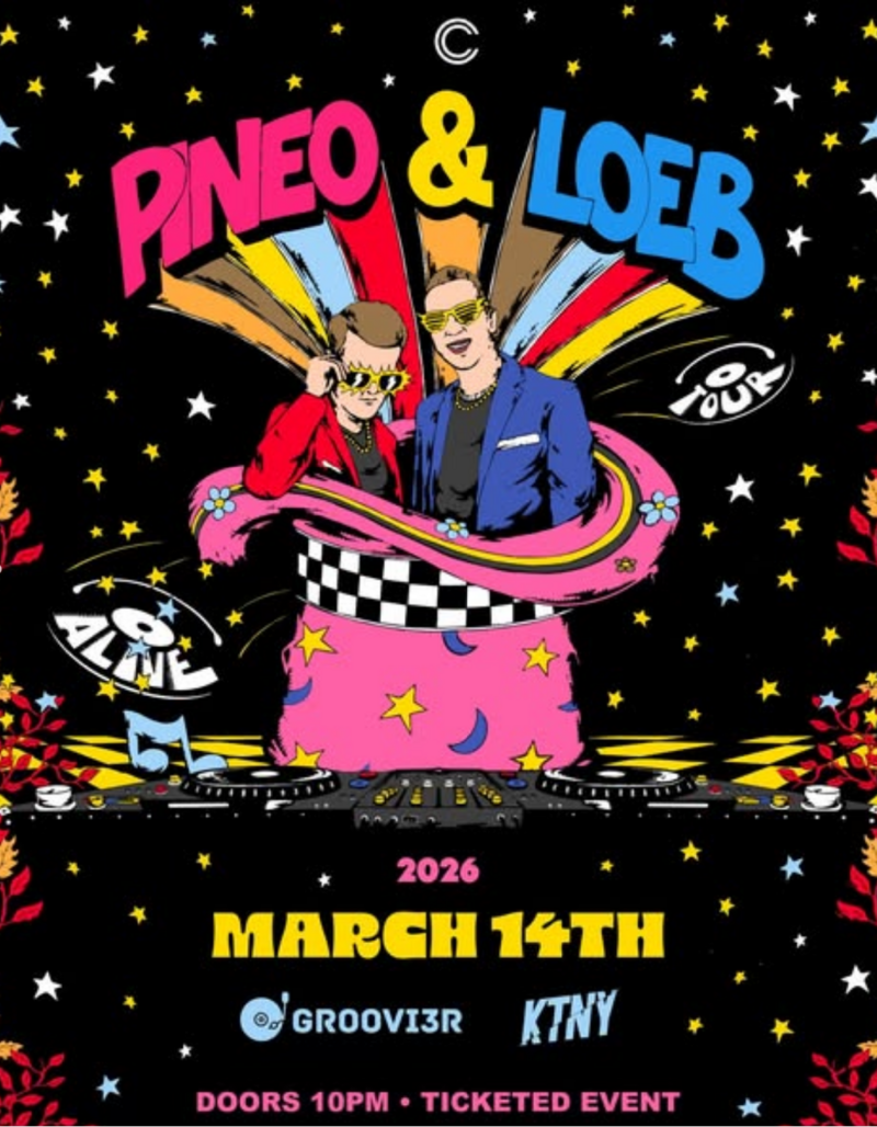 PINEO & LOEB at The Central - May 6th @ The Central - Nightclub & Bar
