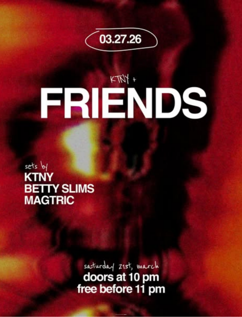 KTNY + Friends - May 13th @ The Central - Nightclub & Bar