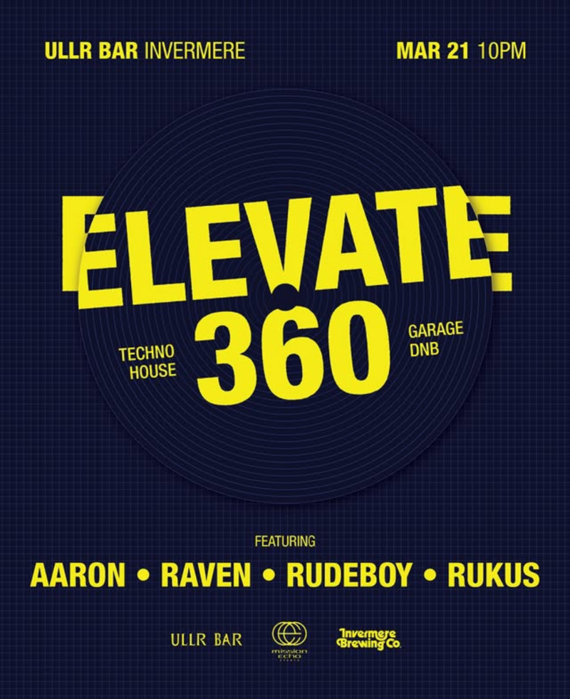 Elevate 360: Invermere - May 6th @ Ullr Bar