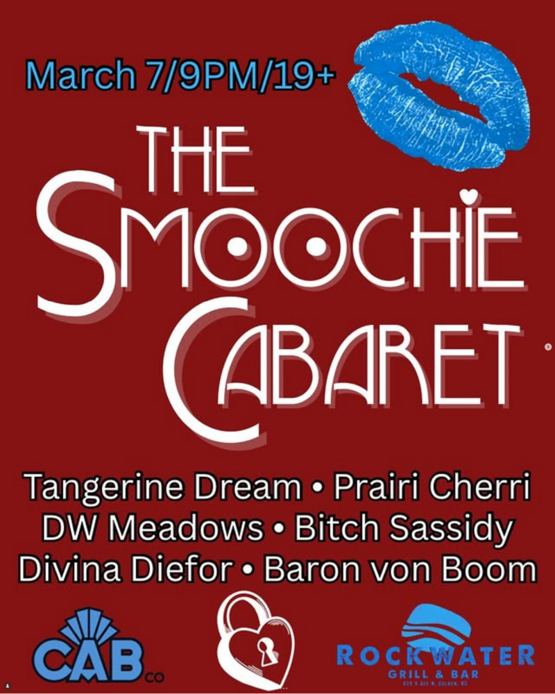 The Smoochie Cabaret - May 6th @ Rockwater Grill & Bar