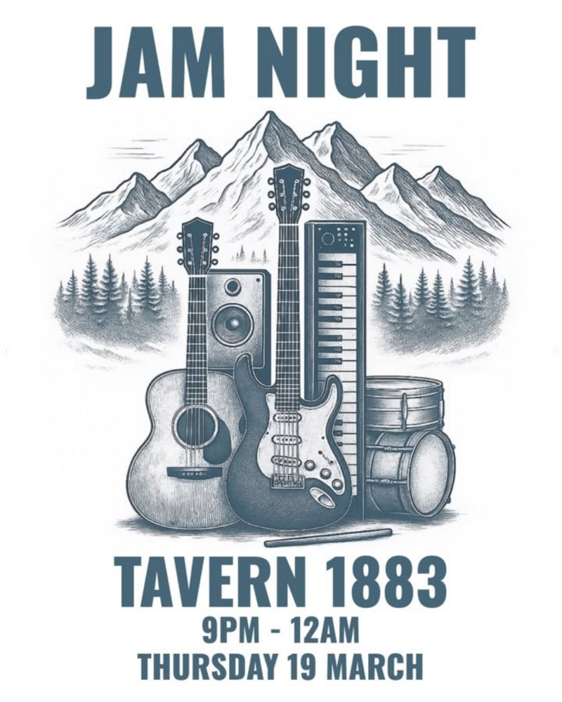 Jam Night @ Tavern 1883 With Gary Gonis! And Card Decorating with CYAN! - May 6th @ Tavern 1883