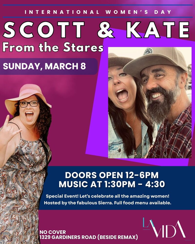 Live Music Sunday: Scott & Kate Live! @ La Vida Bistrobar and Social Mar 8 2026 - May 6th @ La Vida Bistrobar and Social
