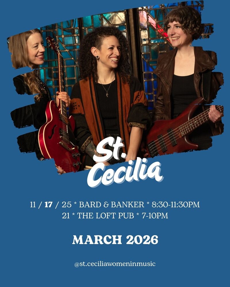 St. Cecilia * Women in Music - May 6th @ Bard & Banker