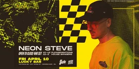 Neon Steve @ Lucky Bar Apr 10 2026 - Jun 30th @ Lucky Bar